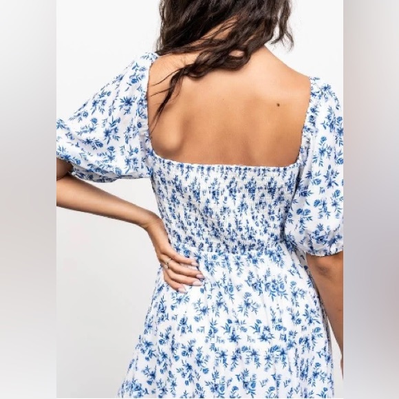 Baltic Born Gwen Smocked Midi Dress - Picture 3 of 9